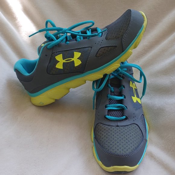 Womens Under Armour Micro G Velocity Performance Sneaker - Picture 4 of 11
